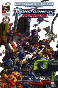 Transformers-Armada: More Than Meets The Eye #2 VF/NM ; Dreamwave | Official Gui