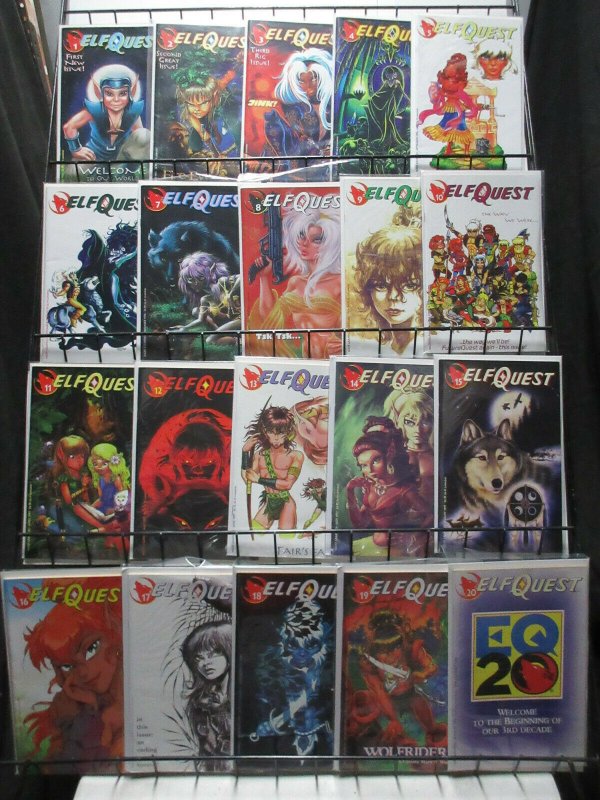 Elfquest (Warp v2 1996) #1-33 Complete Series by Wendy Richard Pini + More