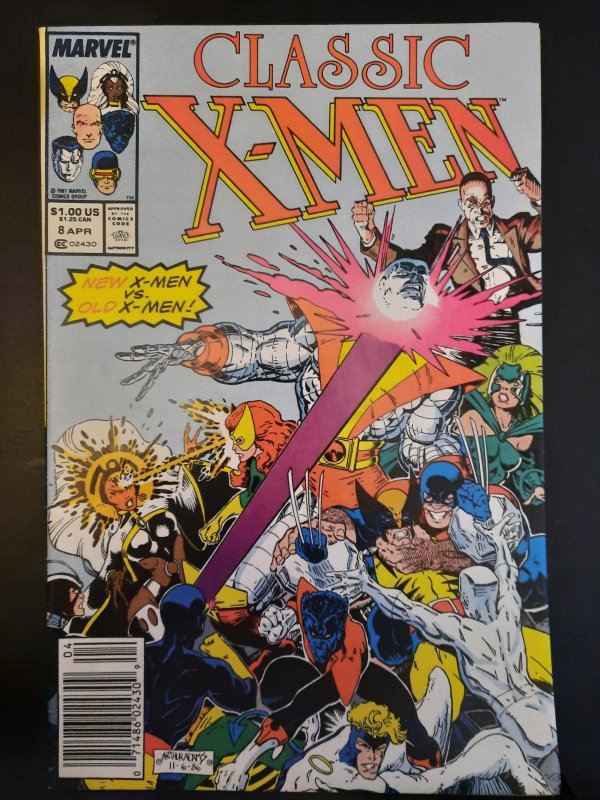 Classic X-Men #8 (1987) VF-