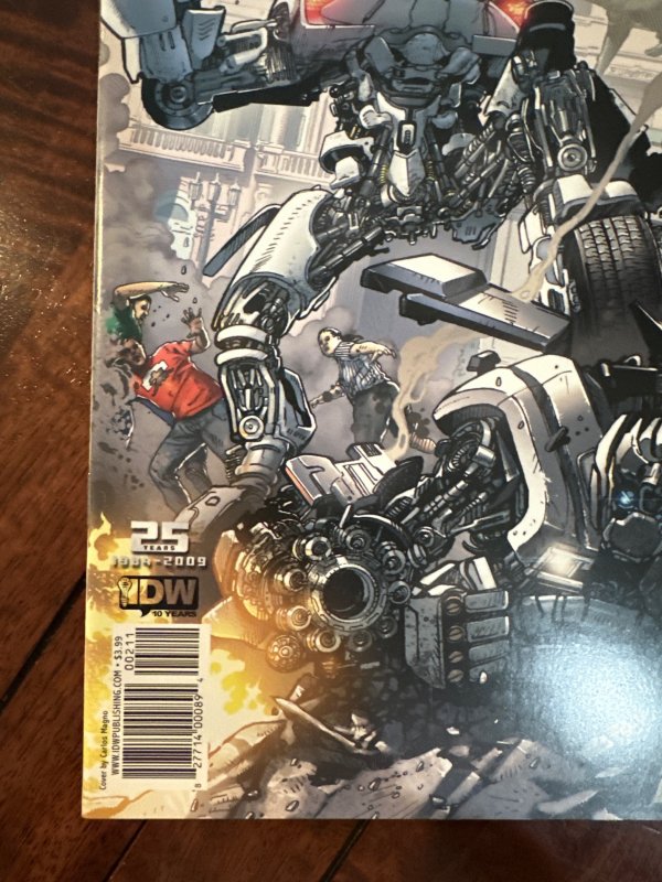 Transformers: Tales of the Fallen #2 Variant Cover (2009)