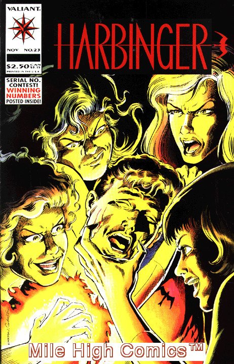 HARBINGER (1992 Series) #23 Fair Comics Book