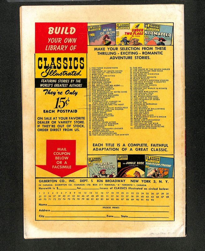 Classics Illustrated #29