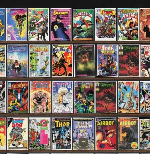 Huge Lot 150+ Comics with The Shadow, Darkstars, Detective Comics & More!