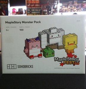MapleStory Monster Pack 100 Pieces SOHOBRICKS 2019