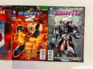 3 Earth 2 DC Comic Books # 2 3 4 5 Batman Superman Wonder Woman Flash 116 JS44