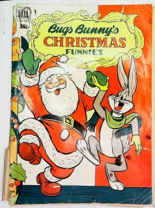 Dell Giant Comics: Bugs Bunny's Christmas Funnies   #1, Good (Actual scan)