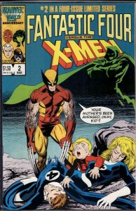 Fantastic Four vs. X-Men #2 (1987) Mr. Fantastic