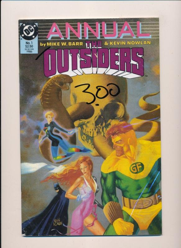 DC SET of 26- SPECIAL OUTSIDERS #1-#26 +Special #1 & Annual #1 F/VF  (PF99)