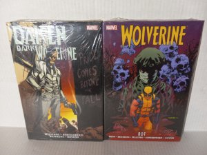 WOLVERINE: ROT + DAKEN: DARK WOLVERINE - 2 HC GRAPHIC NOVELS - FREE SHIPPING