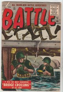 All Brand-New Battle Adventures #44 (Jan-56) FN- Mid-Grade 