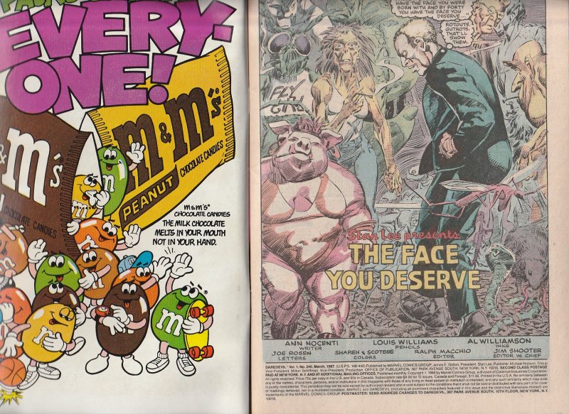 Daredevil(vol. 1)# 240 The Serial Killer called Rotgut