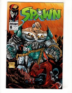 Spawn #6 (vf+) 1992 Todd Mcfarlane IMAGE COMICS