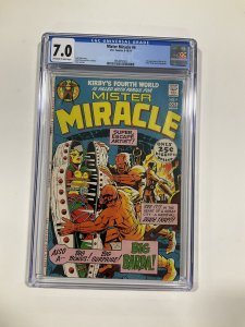 MISTER MIRACLE 4 CGC 7.0 OW/W PAGES DC COMICS 1971