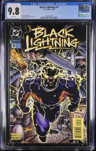 BLACK LIGHTNING #2 CGC 9.8 comic book 1995 4376335009