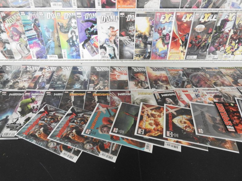 Huge Lot 140+ Comics W/ Doctor Strange, Captain America, +More! Avg VF/NM Cond