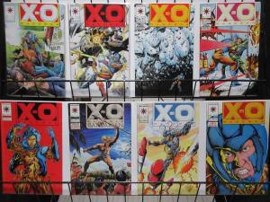 X O MANOWAR 17-24 ARMORED SUPERHERO ADVENTURETHE SET!