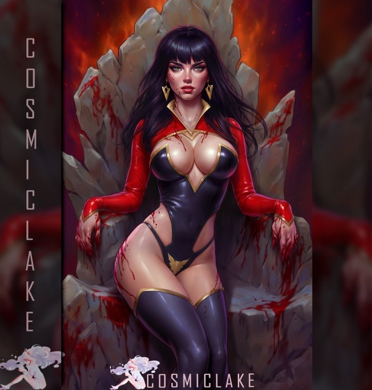 VAMPIRELLA ARMAGEDDON #9 WILL JACK VIRGIN VARIANT LTD 500 PRESALE 3/27 ☪