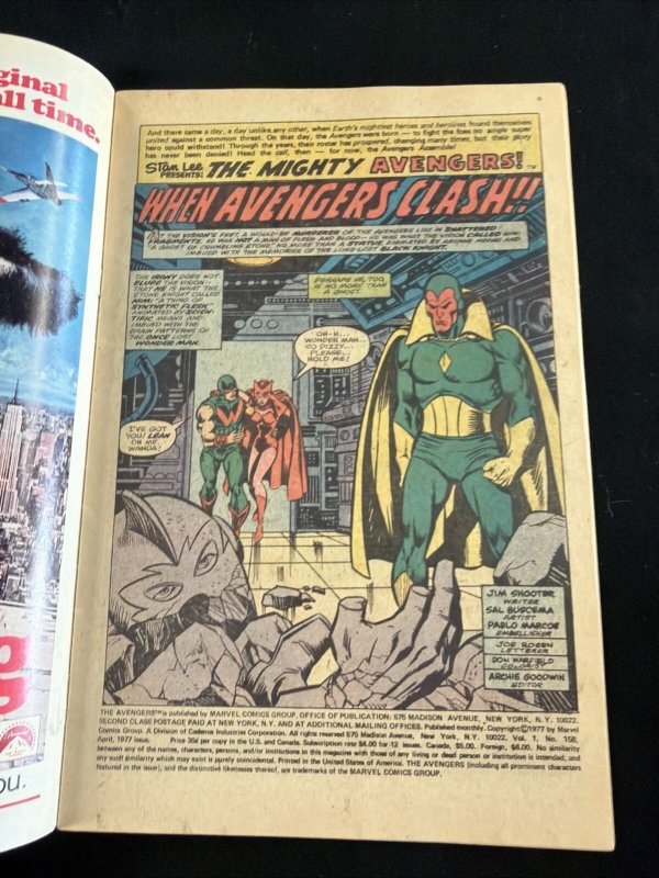 Avengers #158