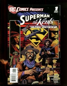 DC PRESENTS: SUPERMAN #1 (9.2) THE KENTS! 100 PG SPECIAL! 2012~