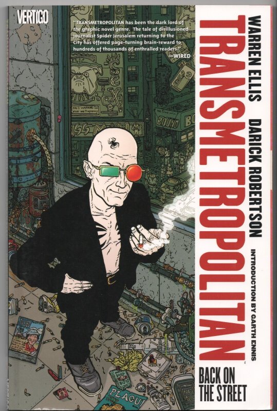 Transmetropolitan TPB Vol 1-4  Warren Ellis - Vertigo