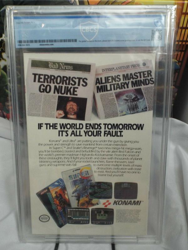 Spider-Man #1 (1990) - CBCS 9.4 - SIlver Cover / White Pages