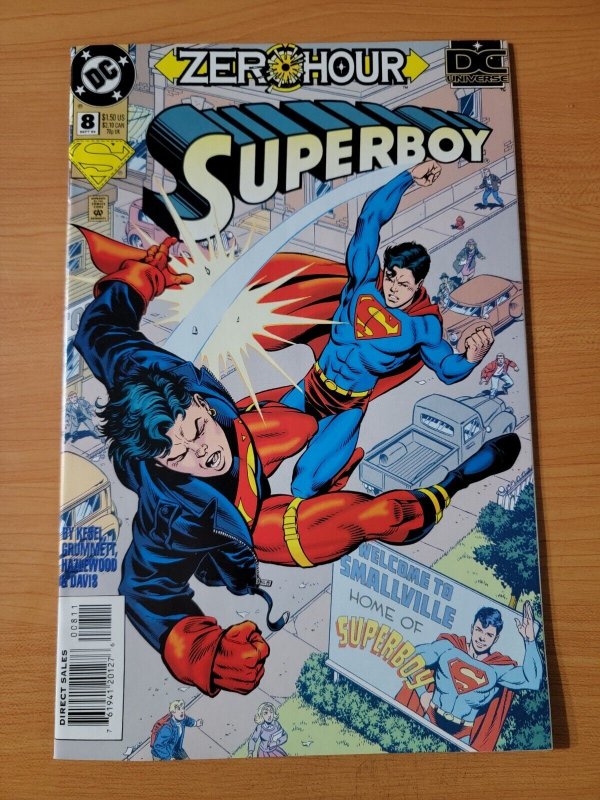 Superboy v3 #8 Direct Market Edition ~ NEAR MINT NM ~ 1994 DC Comics 