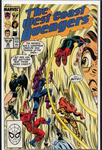 West Coast Avengers #32 (1988) West Coast Avengers / Avengers West Coast