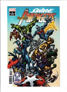 SAVAGE AVENGERS #01(2019) MIKE MCKONE TRADE | DIAMOND RETAILER SUMMIT | LTD 3000