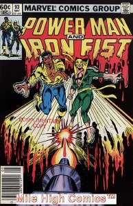 POWER MAN/IRON FIST (LUKE CAGE, POWER MAN #1-49) (1972 S #93 NEWSSTAND Very Fine