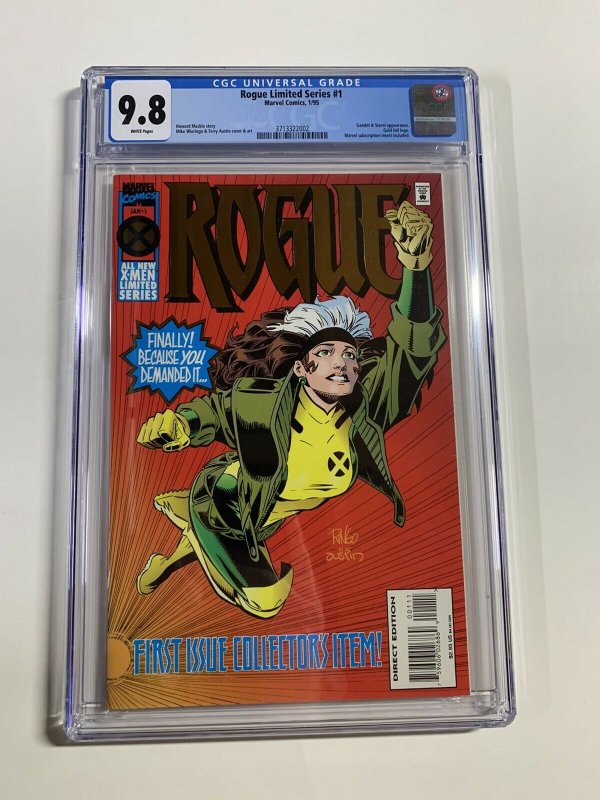 Rogue Limited Series 1 Cgc 9.8 X-men 