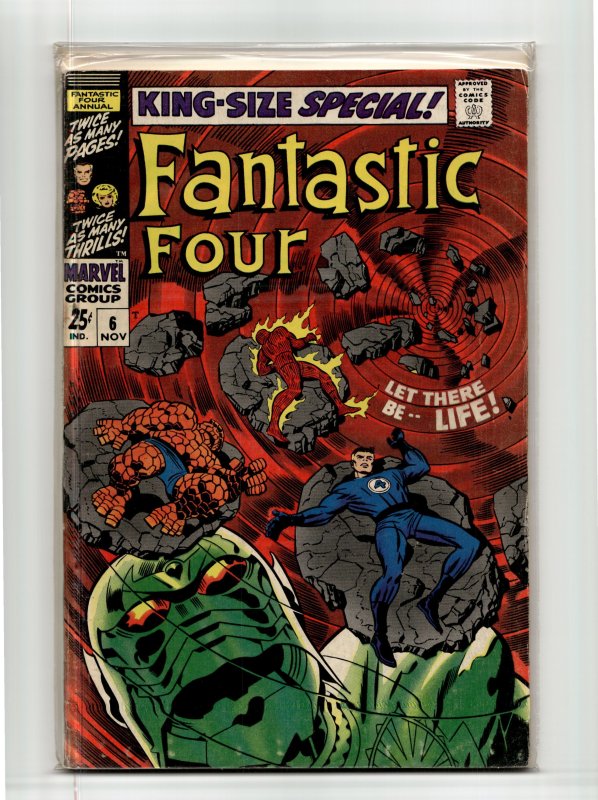Fantastic Four Annual #6 (1968) Fantastic Four [Key Issue]