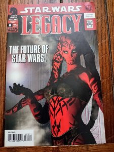 STAR WARS LEGACY 0 1ST COVER APPEARANCE DARTH TALON (2006, DARK HORSE COMICS) 