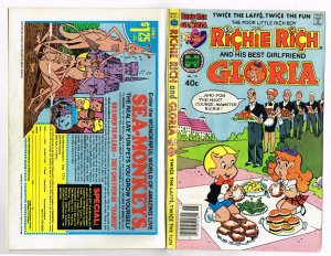 Richie Rich & Gloria #15 (1980)   Harvey Comic 40Cent Comic