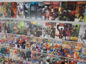 Huge Lot 190+ Comics W/ Deadpool, Wolverine,  Fantastic Four+ Avg VF Condition!!