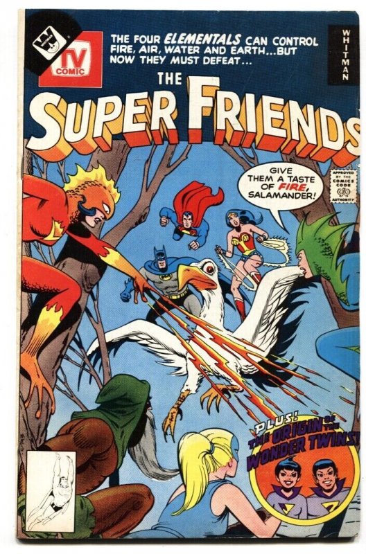 Super Friends #14 Whitman Variant! Origin of WONDER TWINS-DC