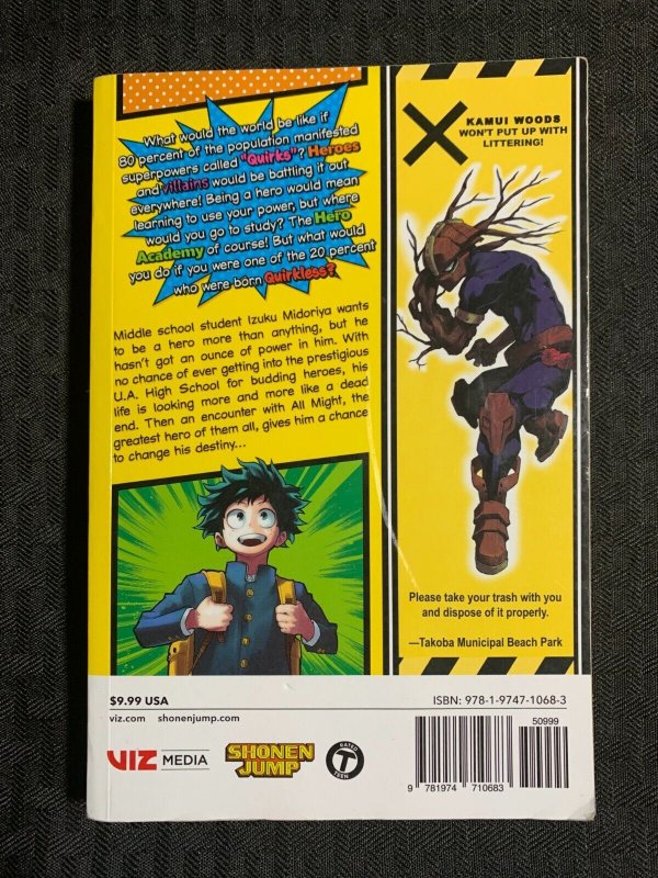 My Hero Academia, Vol. 1 by Kohei Horikoshi