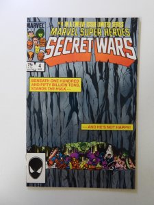 Marvel Super Heroes Secret Wars #4 Direct Edition (1984) VF+ condition
