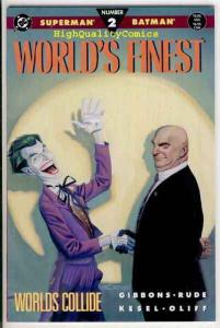 WORLD'S FINEST #2, NM+, Superman, Batman, Lex Luthor, 1990, more in store