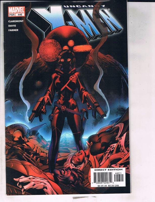 6 Uncanny X-Men Marvel Comic Books # 442 443 444 446 447 448 Wolverine RC10