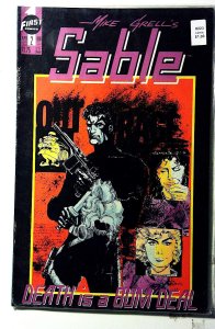 Mike Grell's Sable #2 (1990) First Comics Jon Sable 1st Print Comic Book
