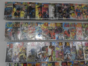 Huge Lot of 170+ Comics W/ Flash, Superman, Batman Avg. VF- Condition!