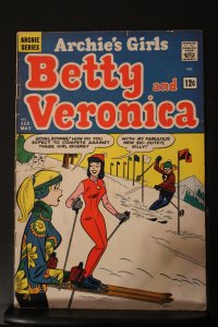 Archie's Girls Betty and Veronica #113 (1965) VF+ or better wow! Skiing ...