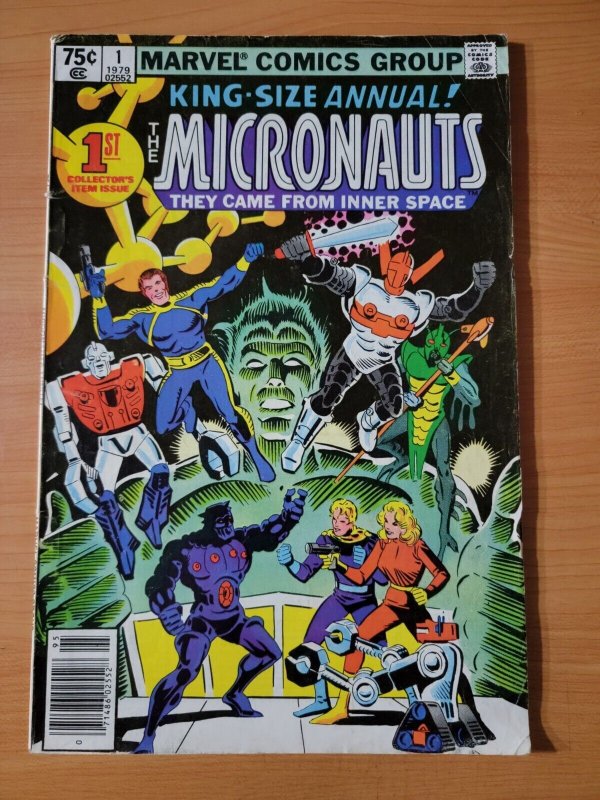 Micronauts Annual #1 ~ DOLLAR BIN ~ 1979 Marvel Comics 