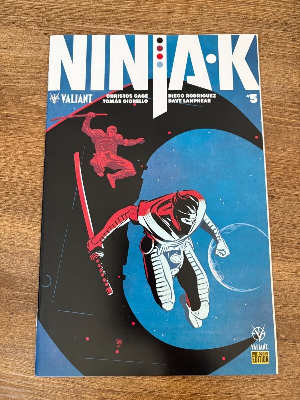 Ninjak # 5 NM 1st Print Variant Cover Valiant Comic Book 10 J292