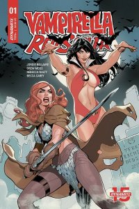 VAMPIRELLA RED SONJA (2019 DYNAMITE) #1 PRESALE-09/04