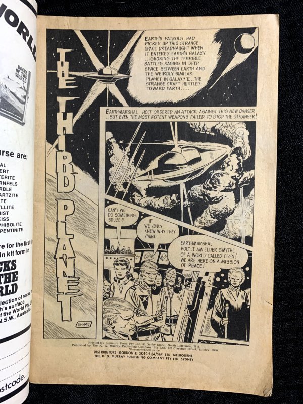 Vintage SUPER GIANT ALBUM #24 VG 4.0 The 3rd Planet