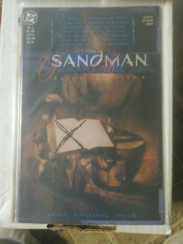 SANDMAN # 21  1990 DC COMICS NEIL GAIMAN  season  of mists pt 0 +high grade