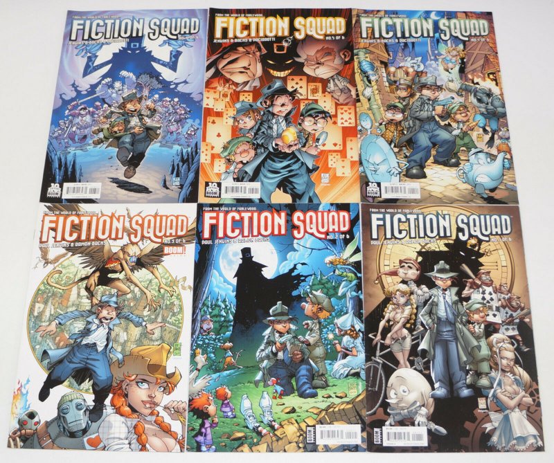 Fiction Squad #1-6 VF/NM complete series - nursery rhyme mystery - paul jenkins