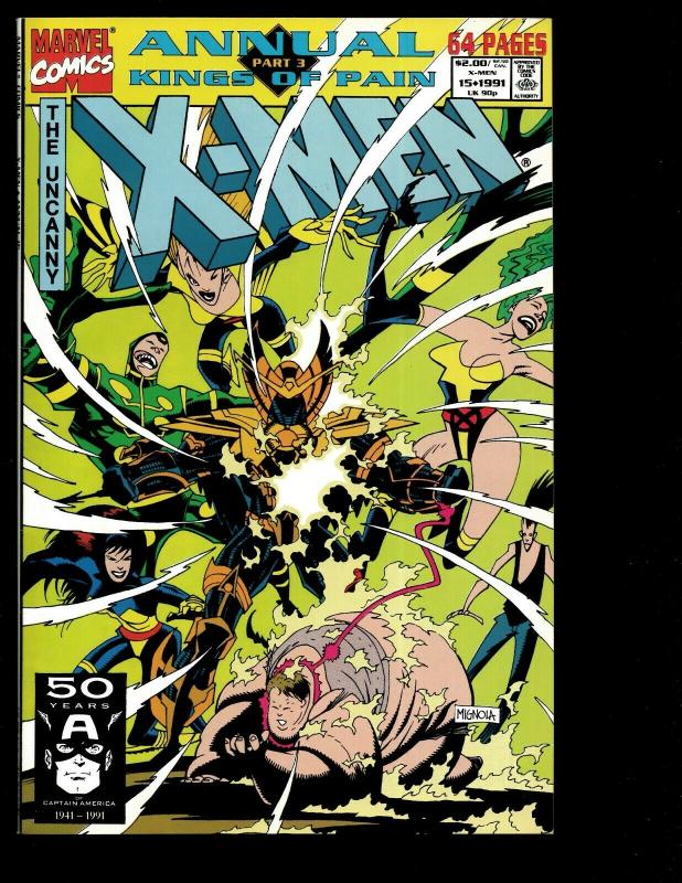 Lot of 10 Uncanny X-Men Marvel Comics '91 '92 '93(2) '94 '95 '96 '97 '98 -1 JF3