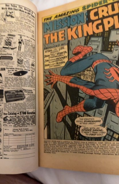 The Amazing Spider-Man #69 (1969)crush the kingpin
